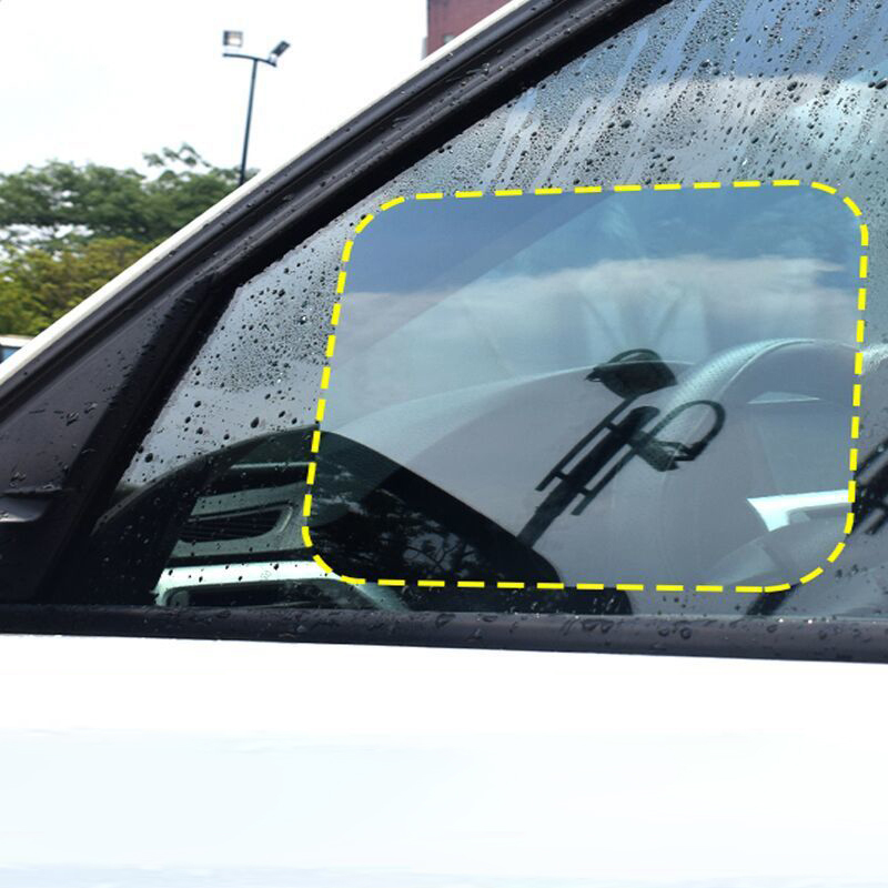 4 قطع من ملصقات حماية المرايا  - مراجعة Anti Glare Car Rearview Mirror Film وسعره