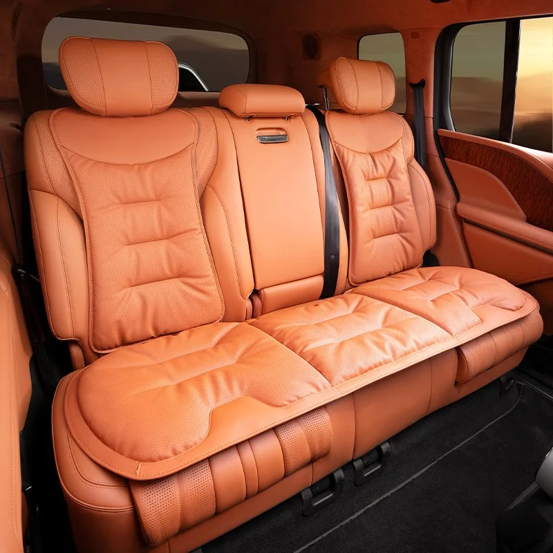 أغطية مقاعد سيارات عالمية من ج - مراجعة Leather Car Seat Covers Full Set Universal وسعره