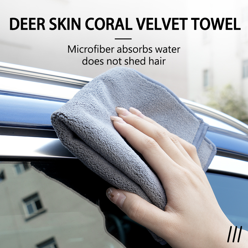 منشفة تنظيف وتجفيف السيارات فا - مراجعة Microfiber Car Drying Towel Super Absorbent وسعره