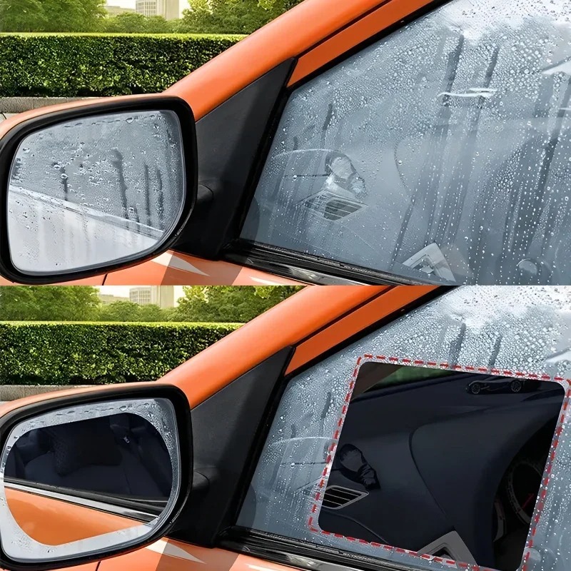 سيارة مرآة الرؤية الخلفية طبقة - مراجعة Anti Glare Car Rearview Mirror Film وسعره