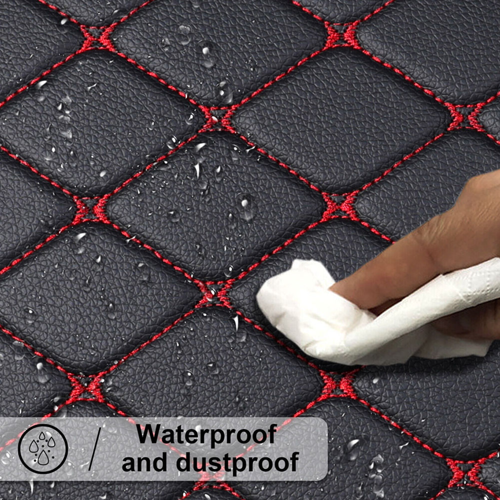 دواسات أرضية السيارة الجلدية ا - مراجعة Car Floor Mats Universal Waterproof Leather وسعره
