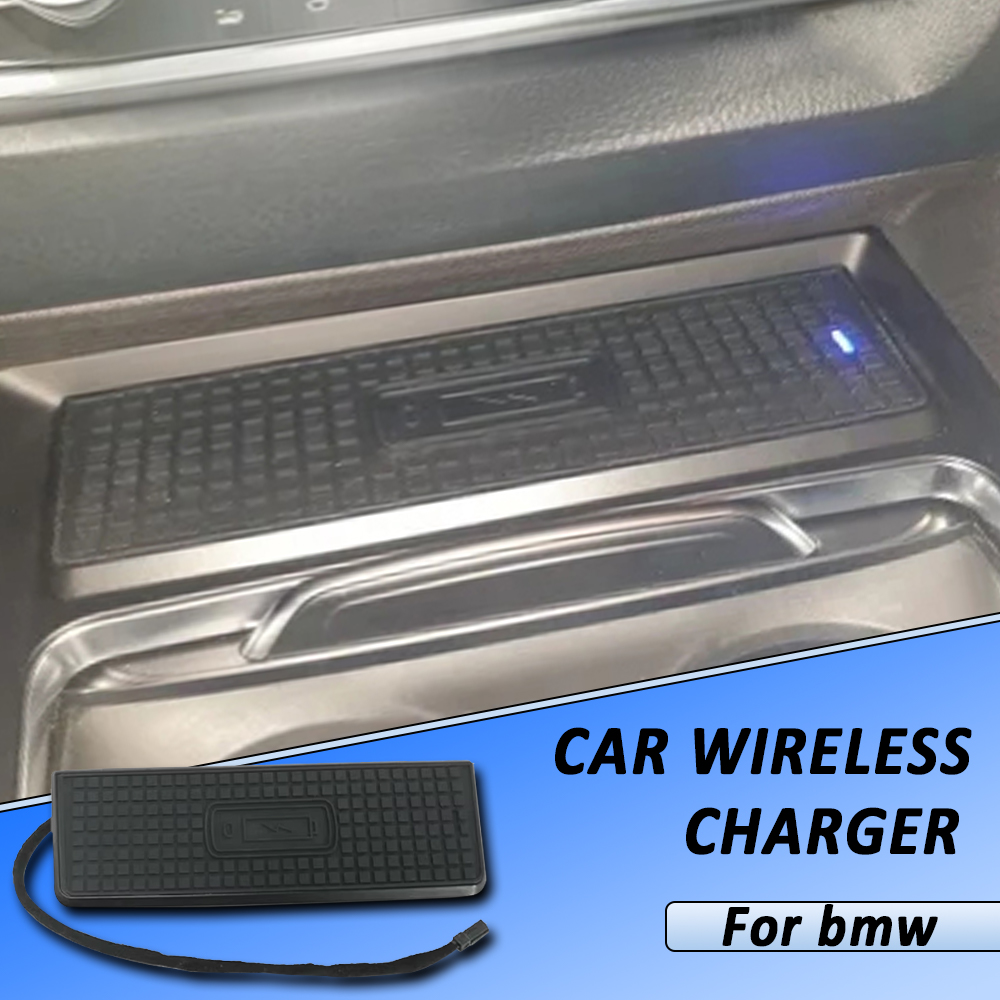 شاحن لاسلكي للسيارة لسيارات BM - مراجعة Wireless Car Charger Mount Fast Charging وسعره
