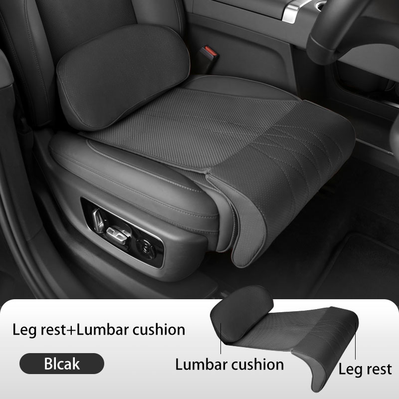 غطاء مقعد سيارة من جلد النابا  - مراجعة Memory Foam Car Neck Pillow Lumbar Support وسعره