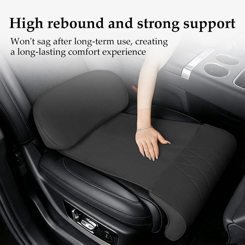 غطاء مقعد سيارة من جلد النابا  - مراجعة Memory Foam Car Neck Pillow Lumbar Support وسعره