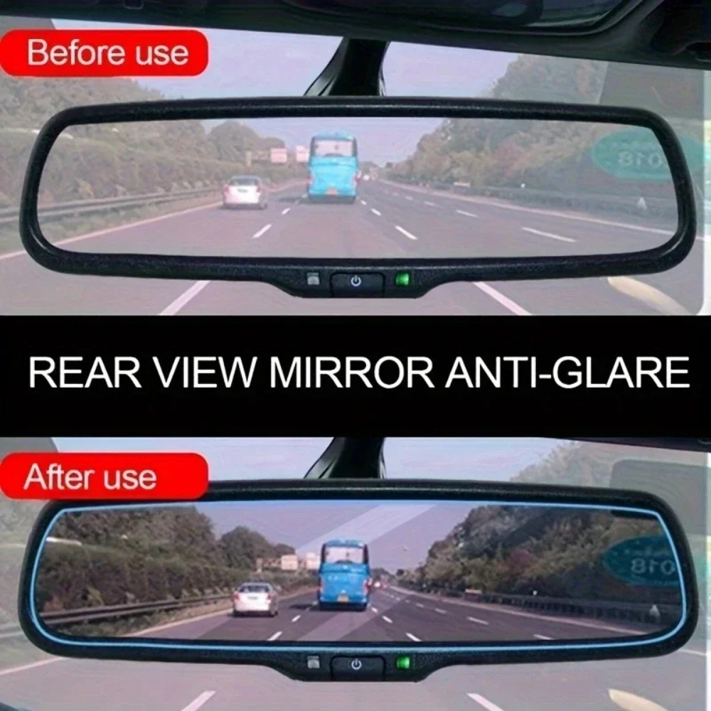 فيلم KKJOY المضاد للوهج لمرآة  - مراجعة Anti Glare Car Rearview Mirror Film وسعره