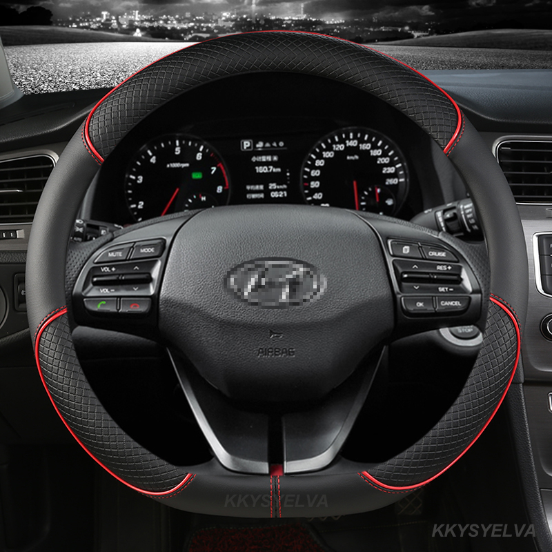ستوكات الجلود غطاء عجلة القياد - مراجعة Car Steering Wheel Cover Anti Slip Breathable وسعره