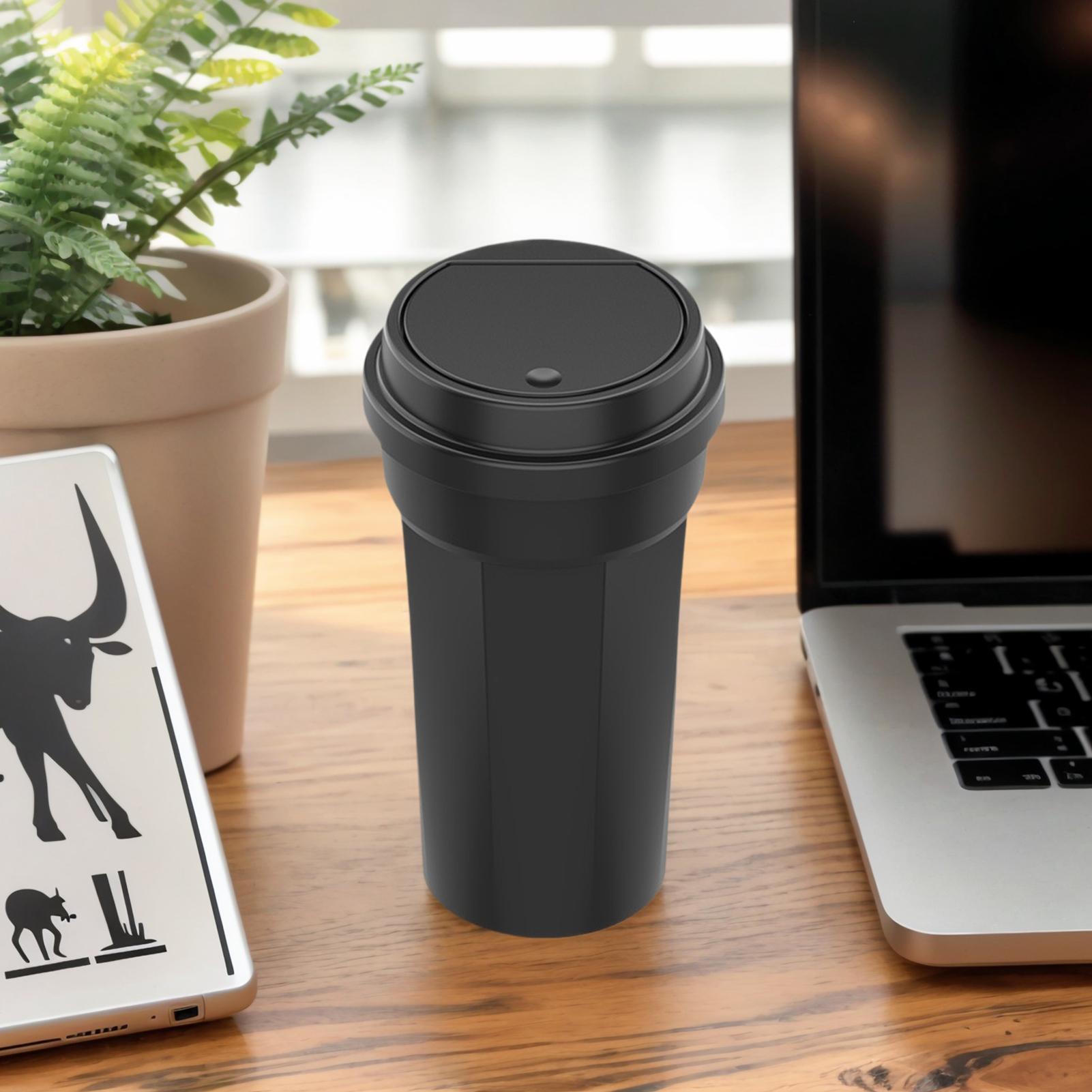 حامل أكواب سلة المهملات للسيار - مراجعة Waterproof Car Trash Can With Lid وسعره