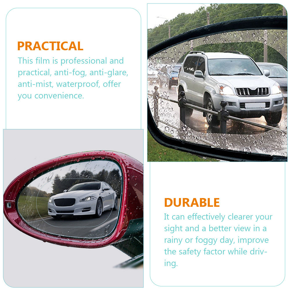 5 أزواج من أفلام حماية المرايا - مراجعة Anti Glare Car Rearview Mirror Film وسعره