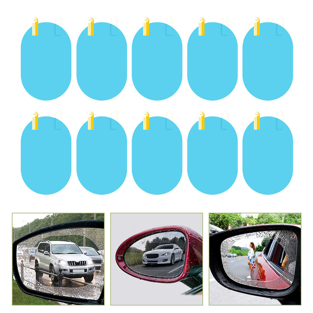 5 أزواج من أفلام حماية المرايا - مراجعة Anti Glare Car Rearview Mirror Film وسعره