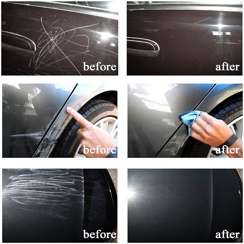 طقم تلميع استعادة مصباح السيار - مراجعة Car Scratch Repair Polishing Wax Paste وسعره