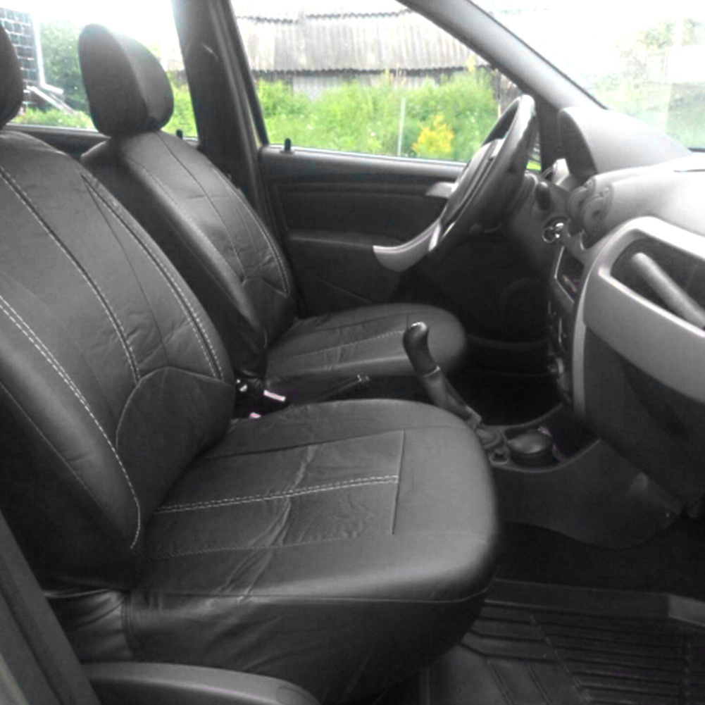 مجموعة أغطية تصميم مريح وعملي  - مراجعة Leather Car Seat Covers Full Set Universal وسعره