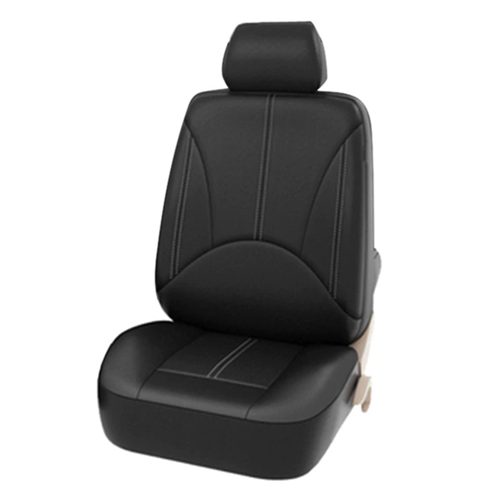 مجموعة أغطية تصميم مريح وعملي  - مراجعة Leather Car Seat Covers Full Set Universal وسعره