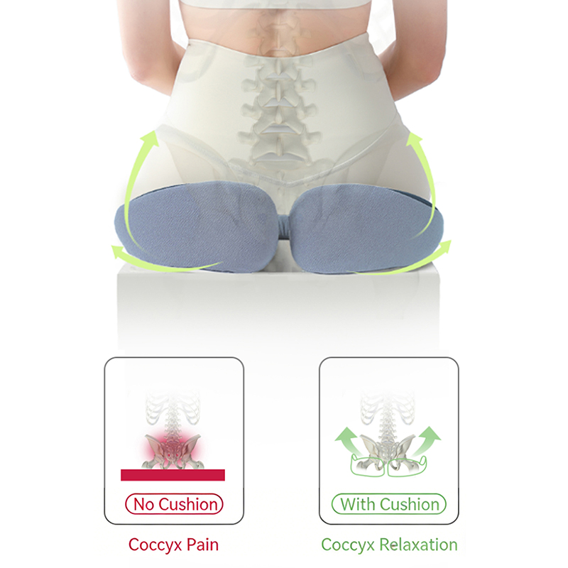 المحمولة انتعاش بطيء رغوة الذا - مراجعة Memory Foam Car Neck Pillow Lumbar Support وسعره