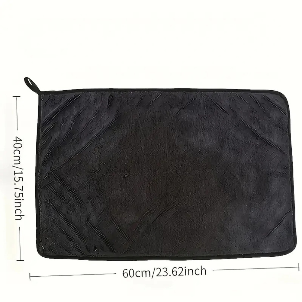 منشفة سيارات كبيرة الحجم من ال - مراجعة Microfiber Car Drying Towel Super Absorbent وسعره