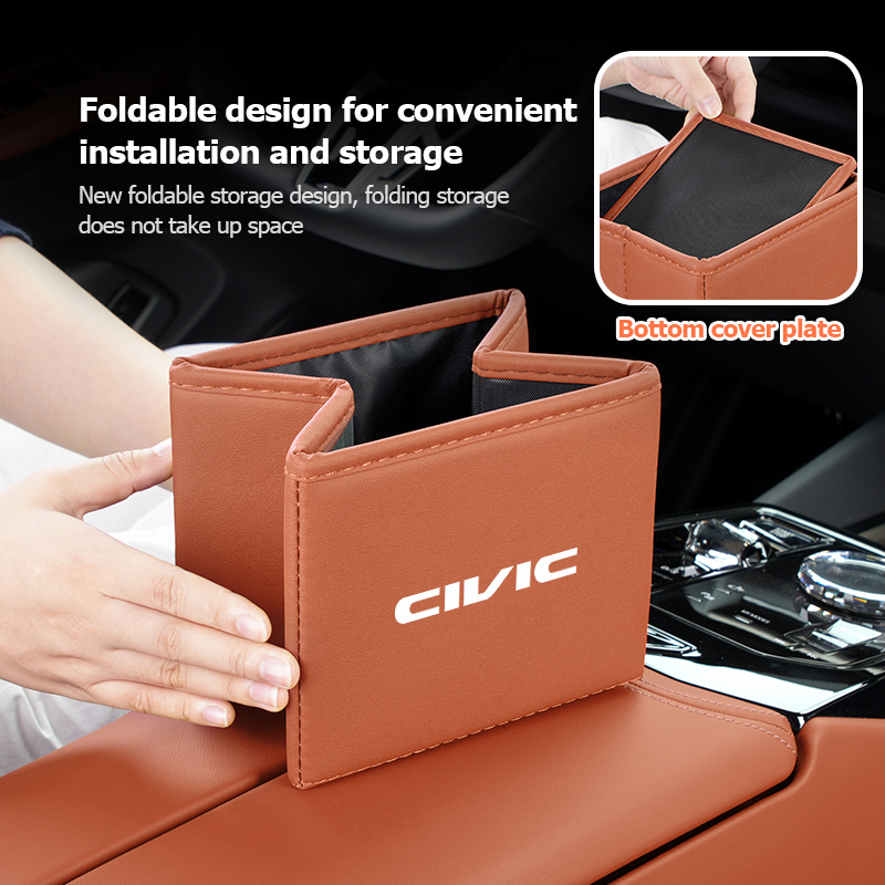 سلة مهملات للسيارة قابلة للطي  - مراجعة Waterproof Car Trash Can With Lid وسعره