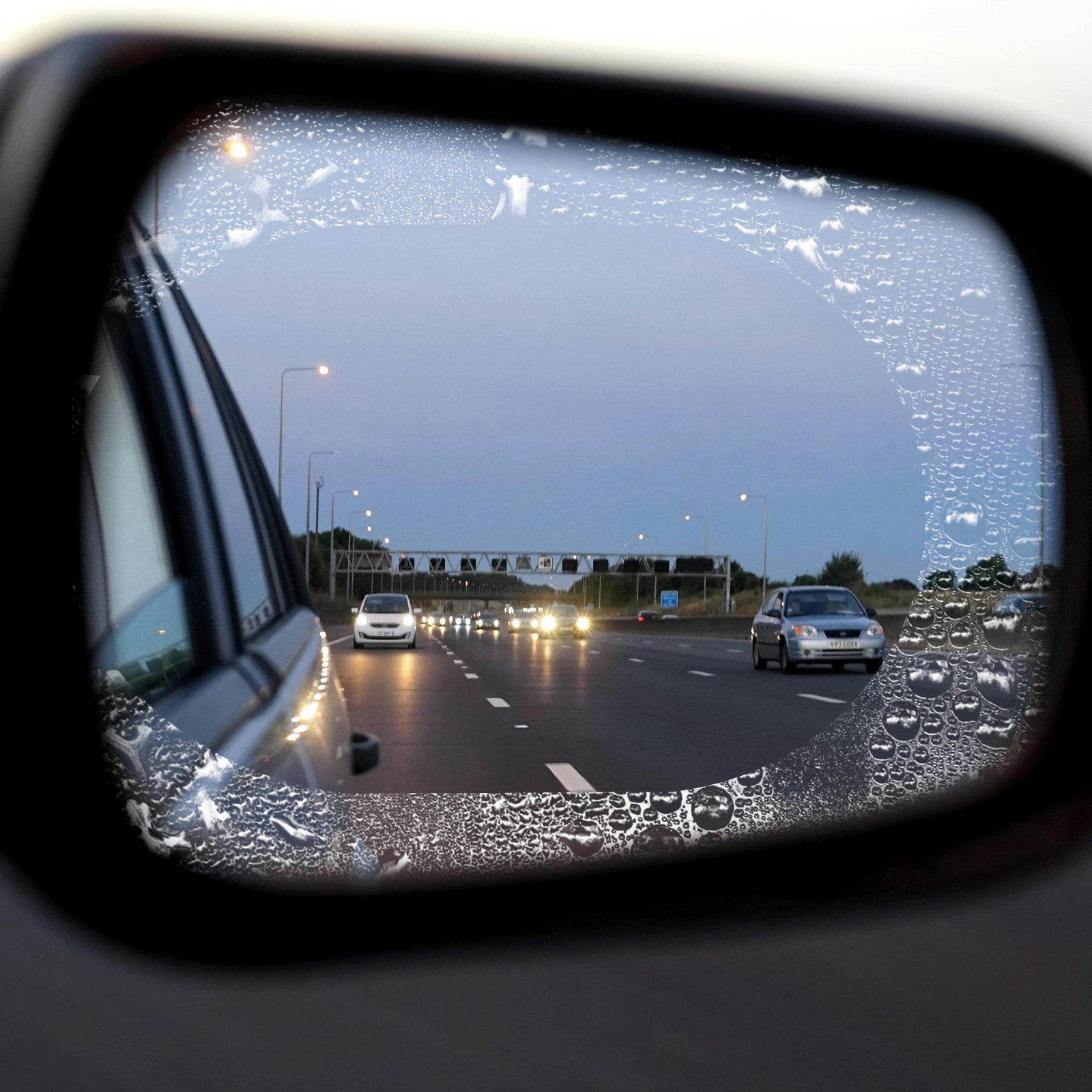 20 قطعة من أفلام حماية مرايا ا - مراجعة Anti Glare Car Rearview Mirror Film وسعره