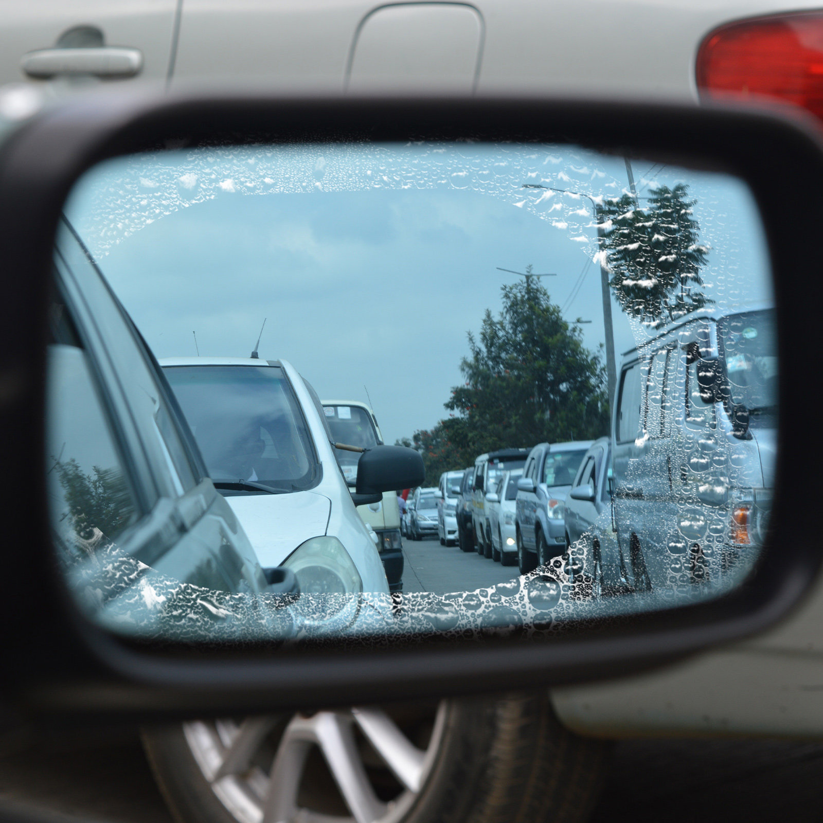 20 قطعة من أفلام حماية مرايا ا - مراجعة Anti Glare Car Rearview Mirror Film وسعره