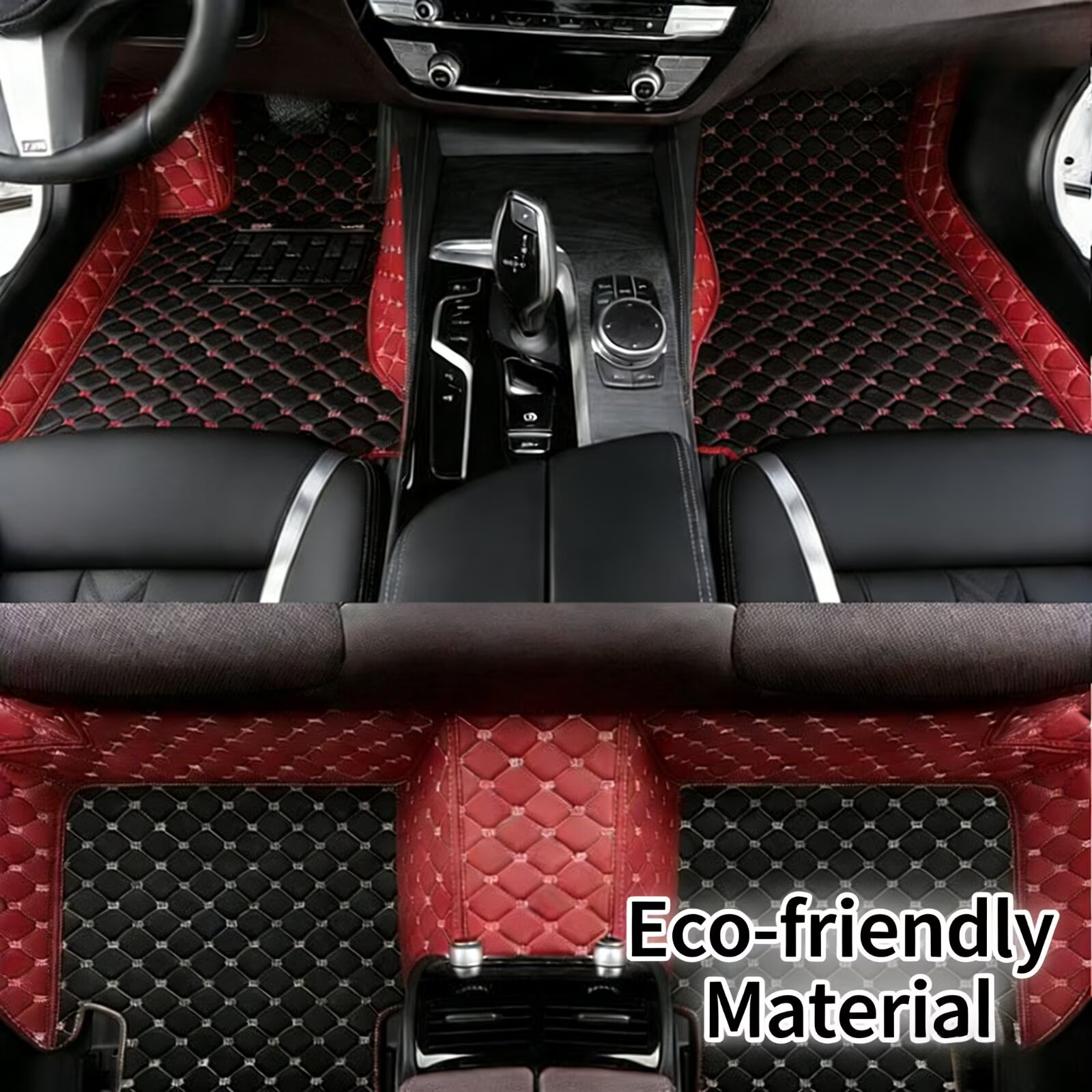الحصير سيارة جلدية لسيارة جيب  - مراجعة Car Floor Mats Universal Waterproof Leather وسعره