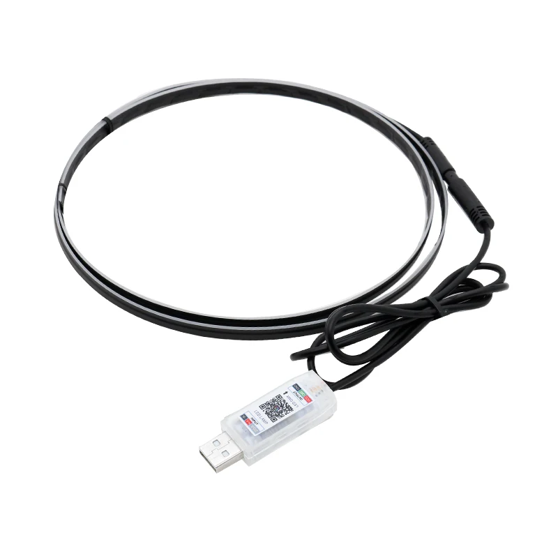 الملونة LED سيارة الداخلية الم - مراجعة Led Ambient Interior Car Lights App Control وسعره