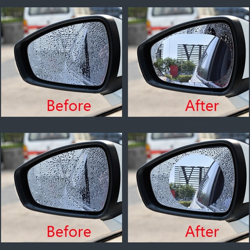 فيلم مقاوم للمطر لمرآة الرؤية  - مراجعة Anti Glare Car Rearview Mirror Film وسعره