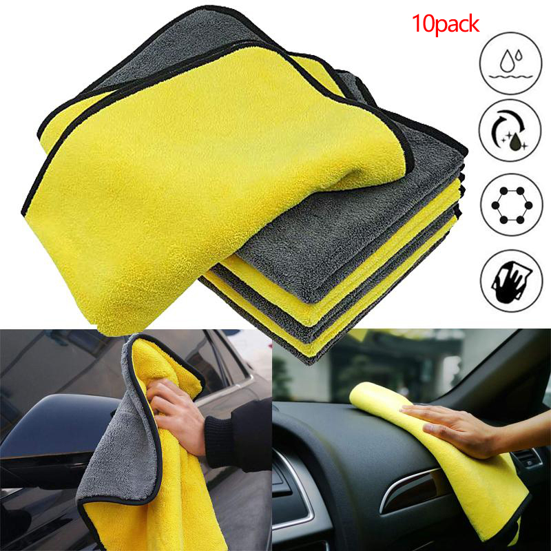 منشفة تجفيف سيارات من الألياف  - مراجعة Microfiber Car Drying Towel Super Absorbent وسعره