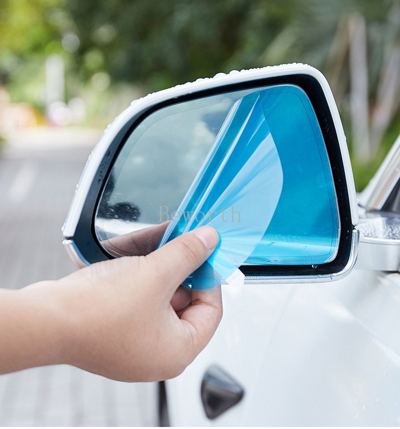 2 قطعة مرآة الرؤية الخلفية غير - مراجعة Anti Glare Car Rearview Mirror Film وسعره