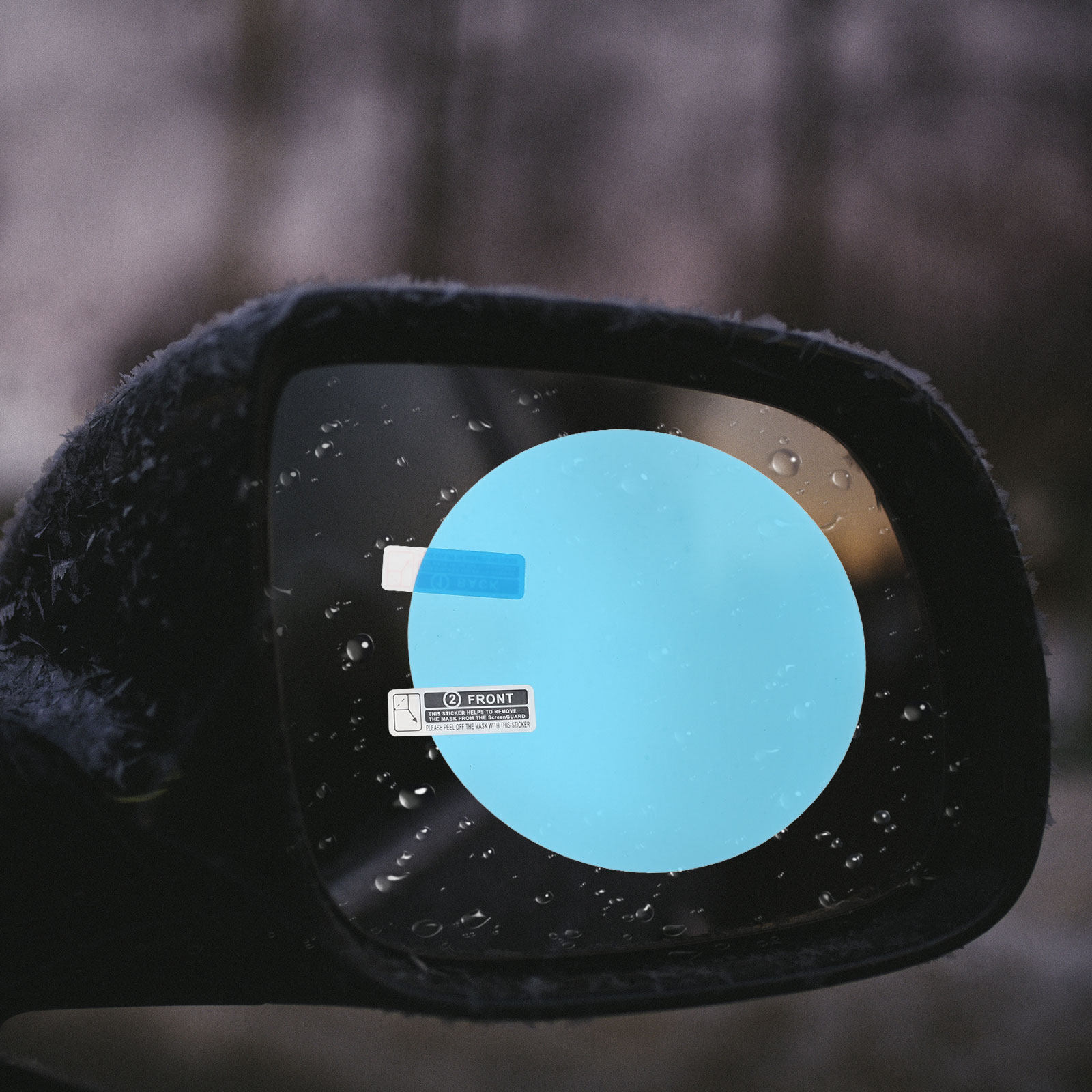 زوج واحد من أفلام مرايا السيار - مراجعة Anti Glare Car Rearview Mirror Film وسعره