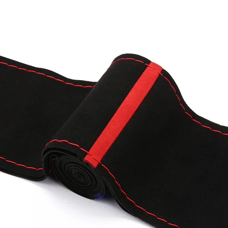 العالمي 38 سنتيمتر عجلة توجيه  - مراجعة Car Steering Wheel Cover Anti Slip Breathable وسعره