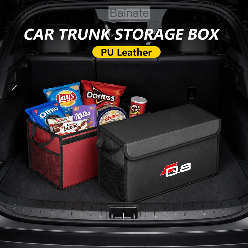 صندوق تخزين لصندوق السيارة لأو - مراجعة Car Trunk Organizer Foldable Storage Box وسعره