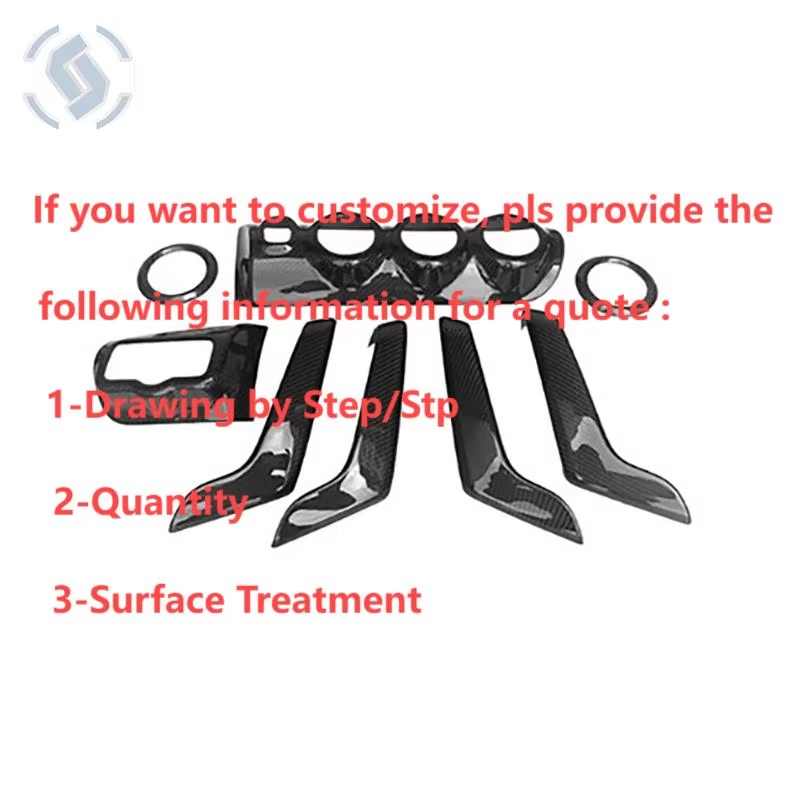 قطع كربونية مخصصة مقطوعة بتقني - مراجعة Motorcycle Parts وسعره